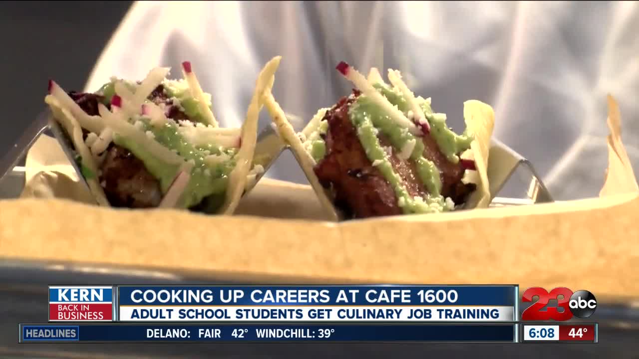 Cooking up careers at Cafe 1600