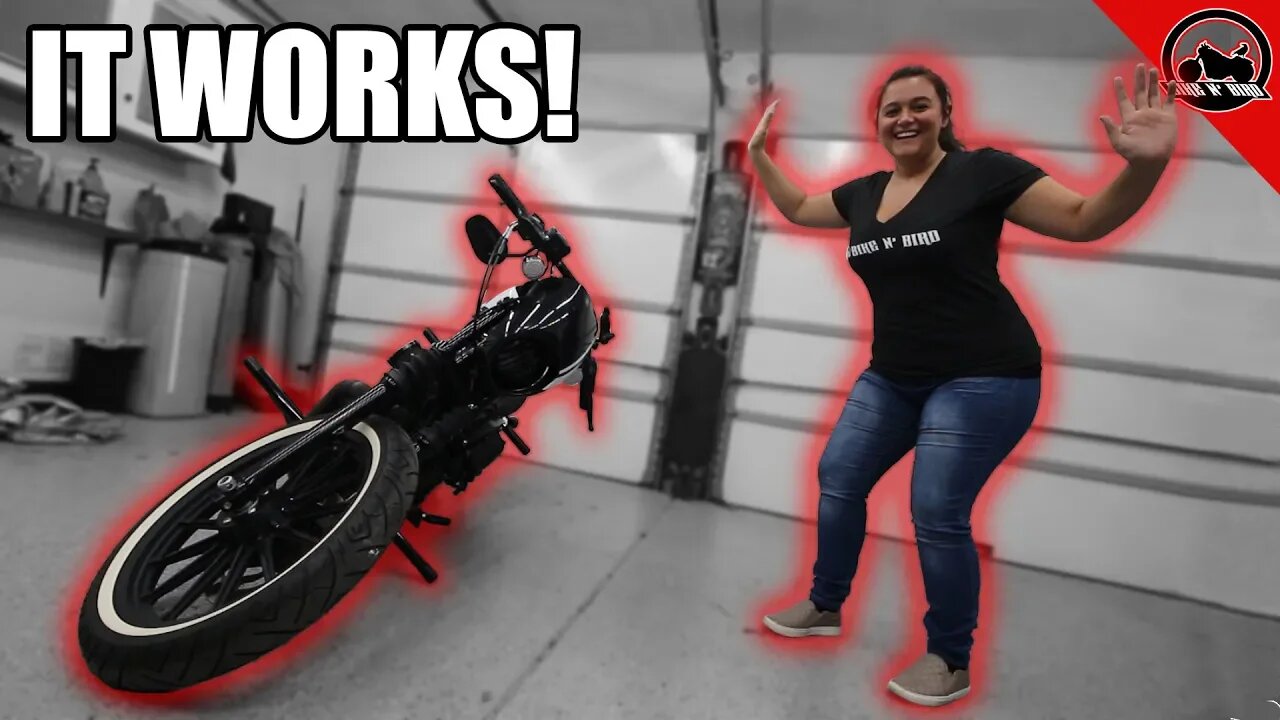 Sportster "Build" Series S2 Ep2 - Bung King Crash Bar