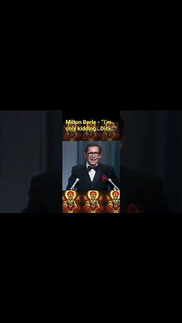 Milton Berle - “I’m only kidding…Dick!” #entertainment #funny #love #comedygenius #donrickles
