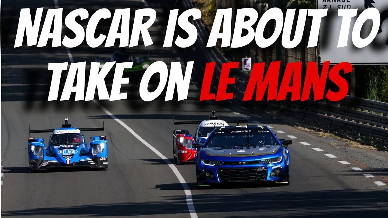 The Nascar 56 Camaro Has Been Faster Than Every GTE Car At Le Mans