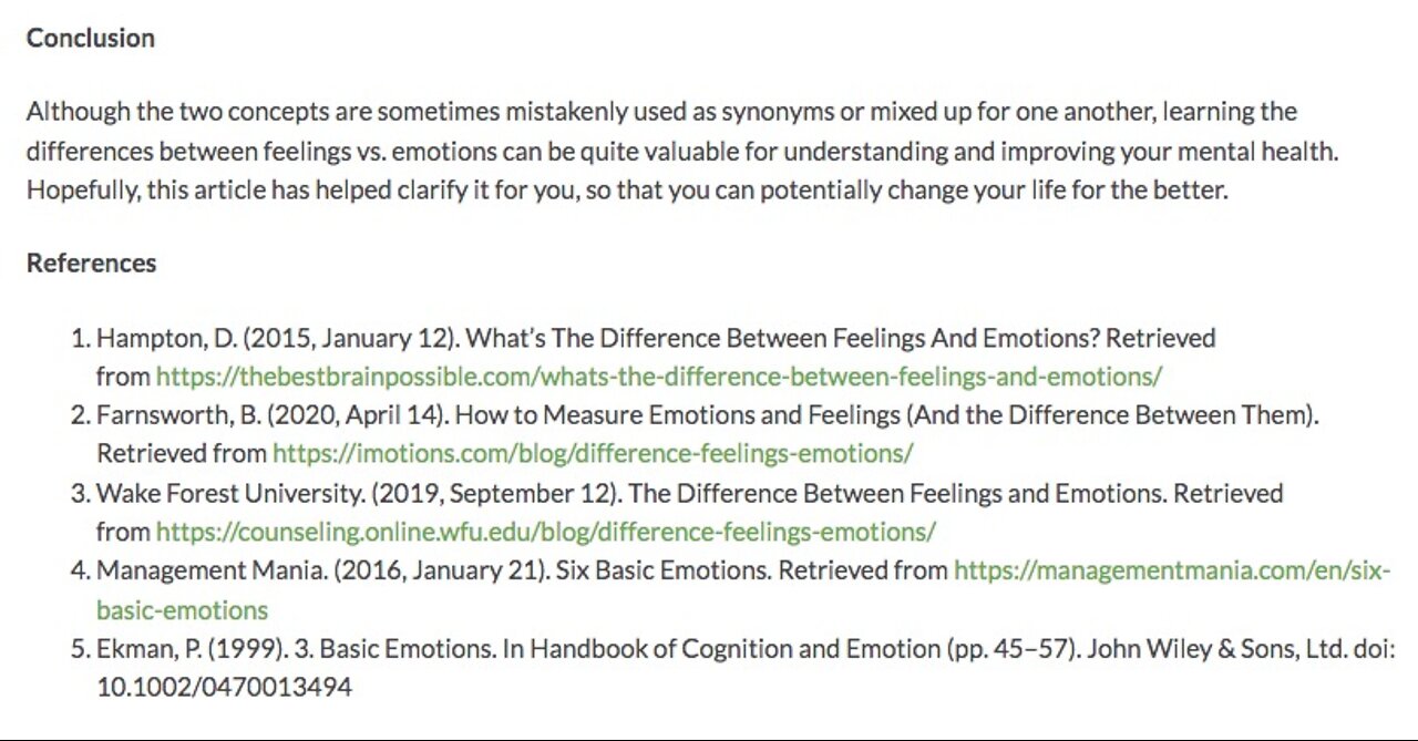 Feelings V Emotions: Is There A Difference Between Them?