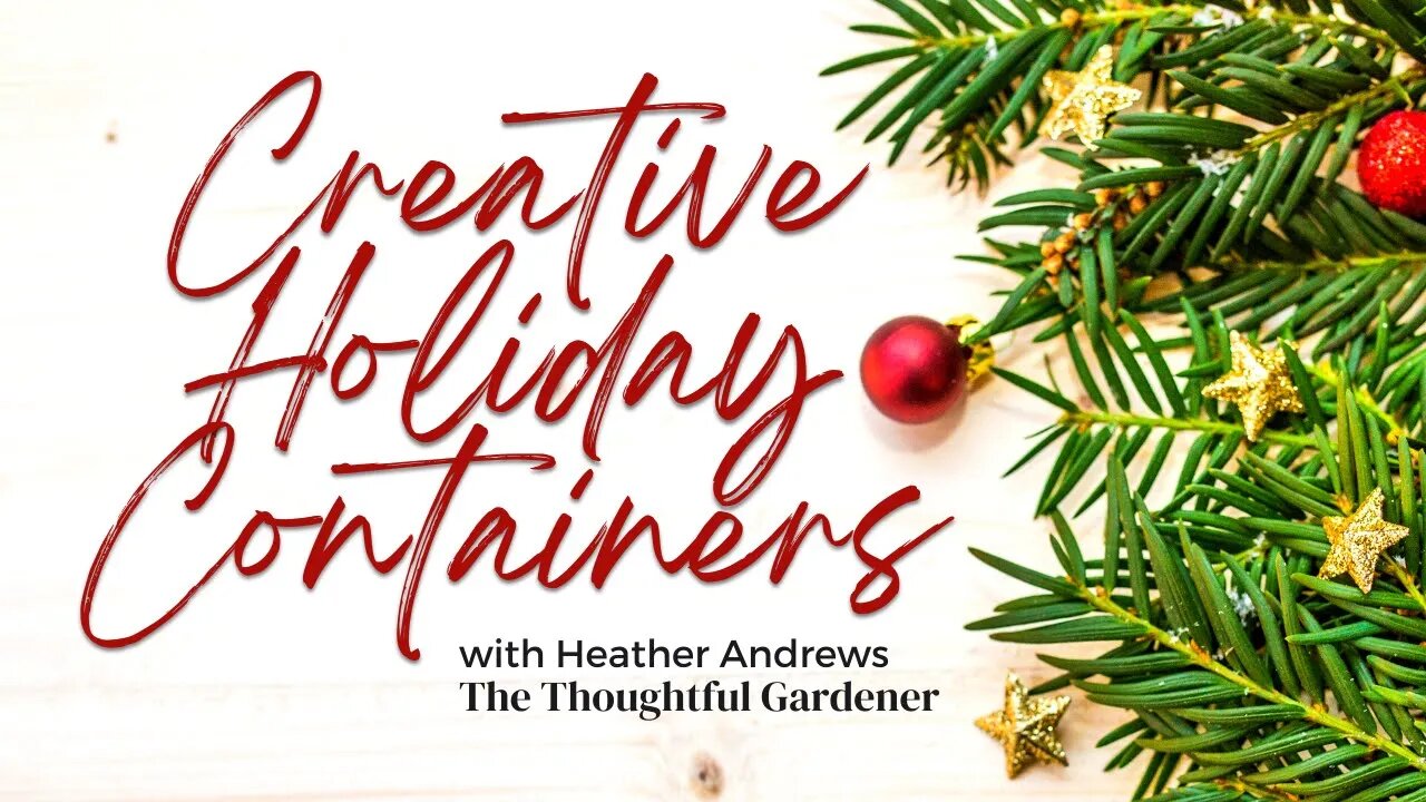 How to Create a Creative Holiday Containers | Heather Andrews