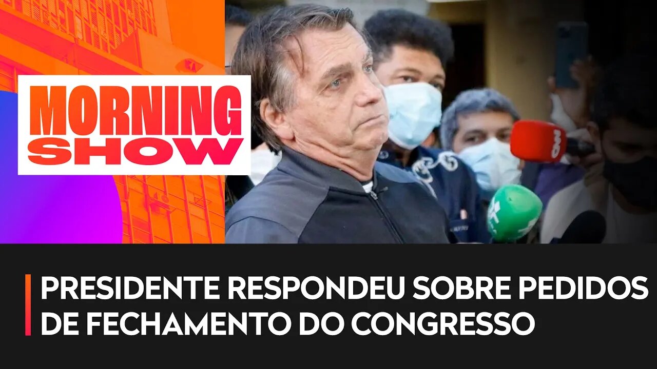 "Pedir a volta do AI-5 é..." Veja debate sobre fala de Bolsonaro