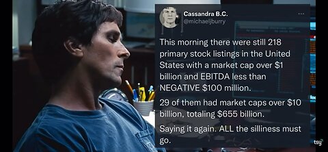 Michael burry ebitda