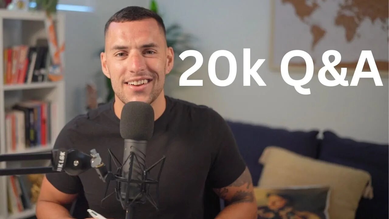 20k Q&A - Why I make this content, my greatest role models, has the world gone mad?