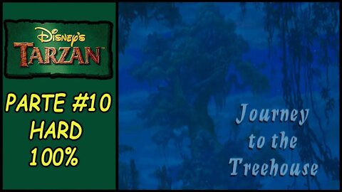 [PS1] - Disney's Tarzan - [Parte 10 - Journey To The Treehouse - 100% - HARD]