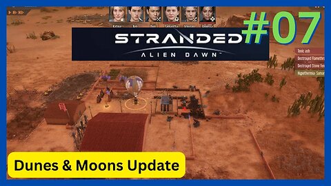 Stranded: Alien Dawn #7 | Insane Difficulty, Desert Biome, Jason Moon