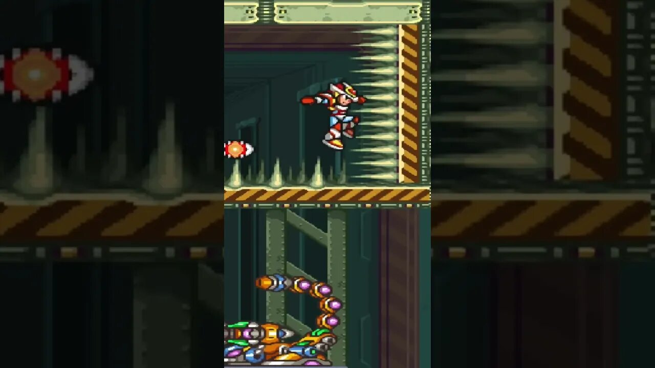 Heart Tank na Fase do Overdrive Ostrich - Mega Man X 2 Snes