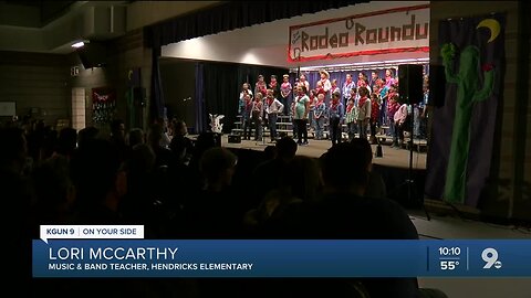 Hendricks Elementary second-grade students put on rodeo pageant