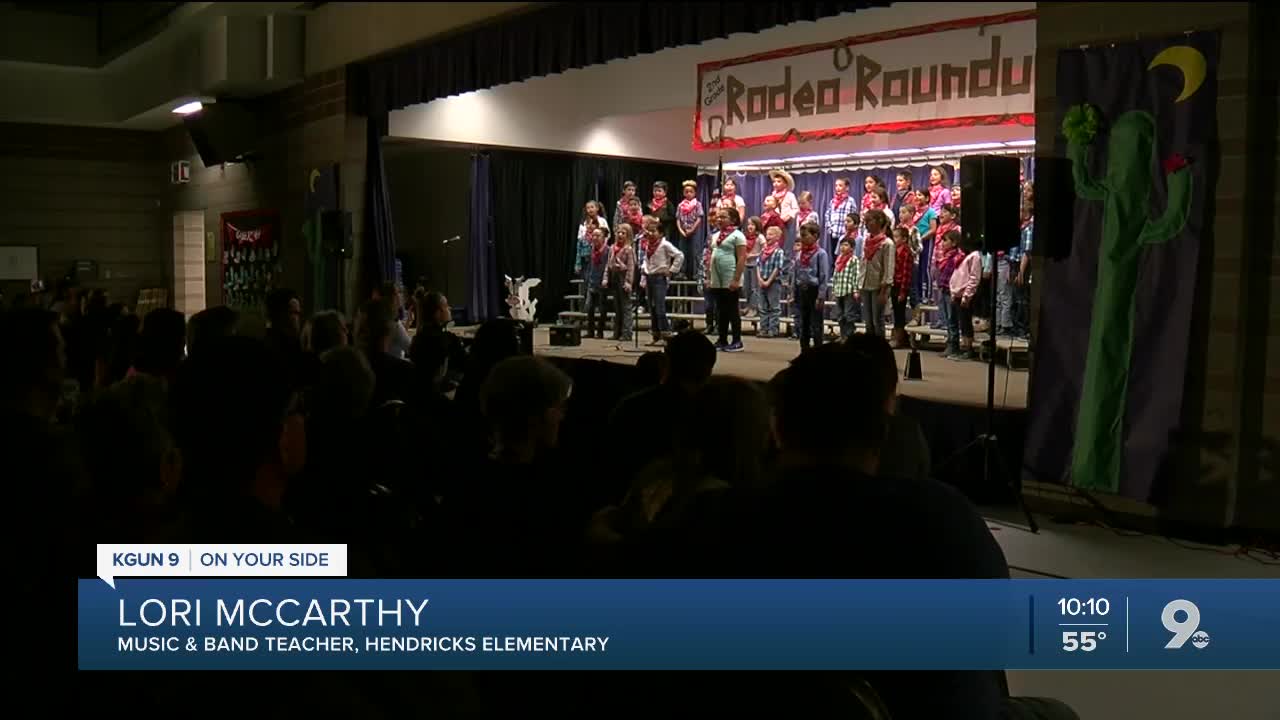 Hendricks Elementary second-grade students put on rodeo pageant