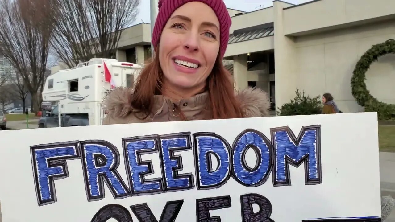 Beginning Of The FreedomConvoy RAW VID#4 @ 3:17 PM January 29, 2022