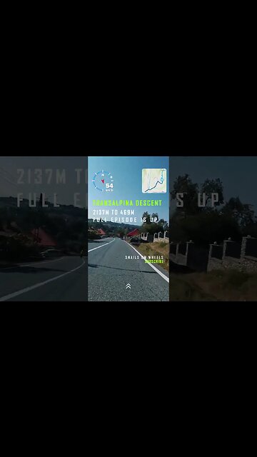 TRANSALPINA 1700m DESCENT - 4k BIKE RIDE | #shorts | 🇷🇴