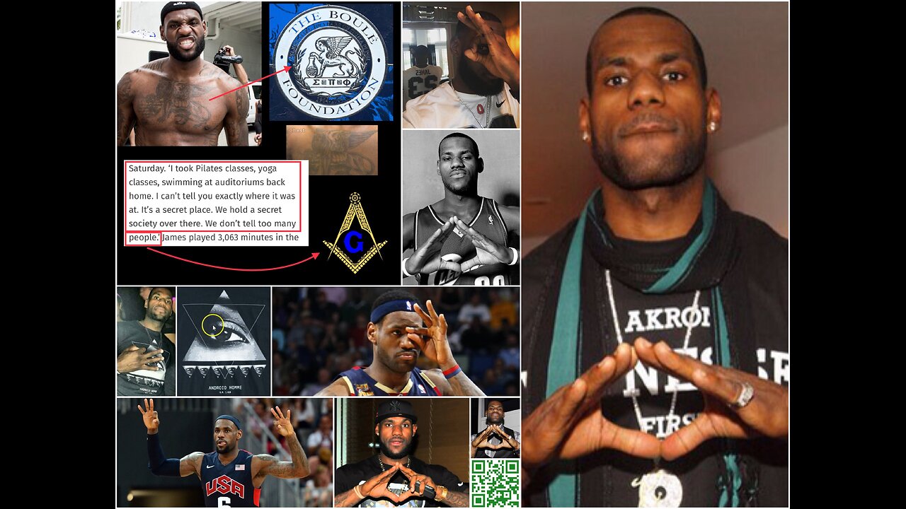 LeBron's SATANIC RITUAL exposed