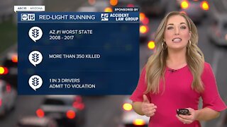 Arizona tops country when it comes to most red-light runners, data shows