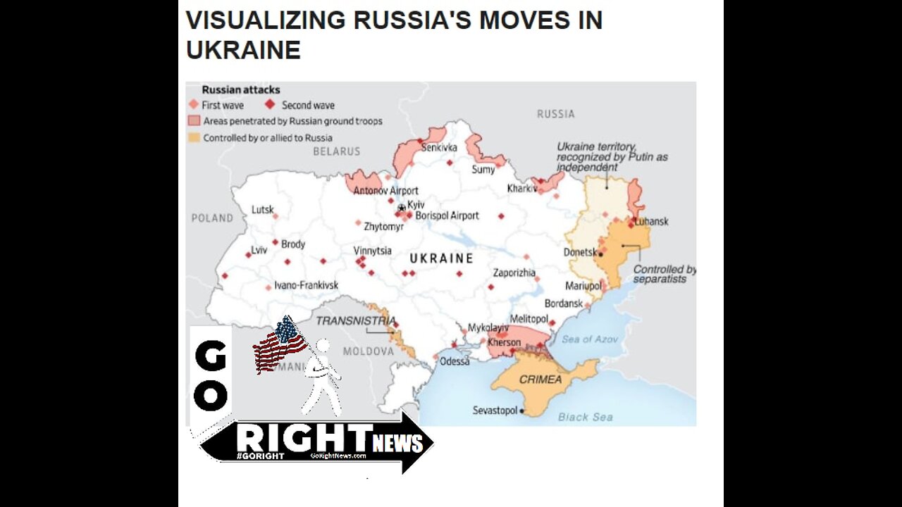 VISUALIZING RUSSIA'S MOVES IN UKRAINE