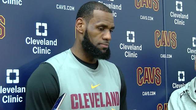 LeBron said he expects an emotional Isaiah Thomas to make his Cavs debut tonight.