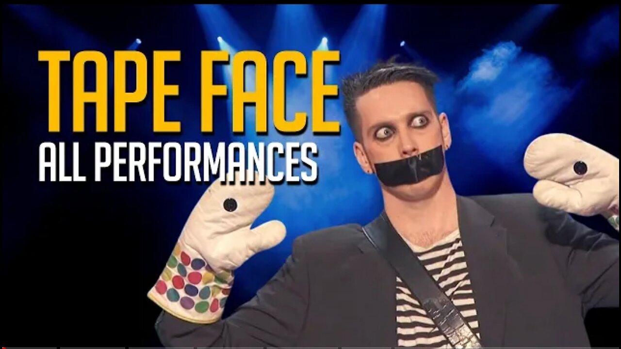 America's Got Talent - Tape Face All Acts