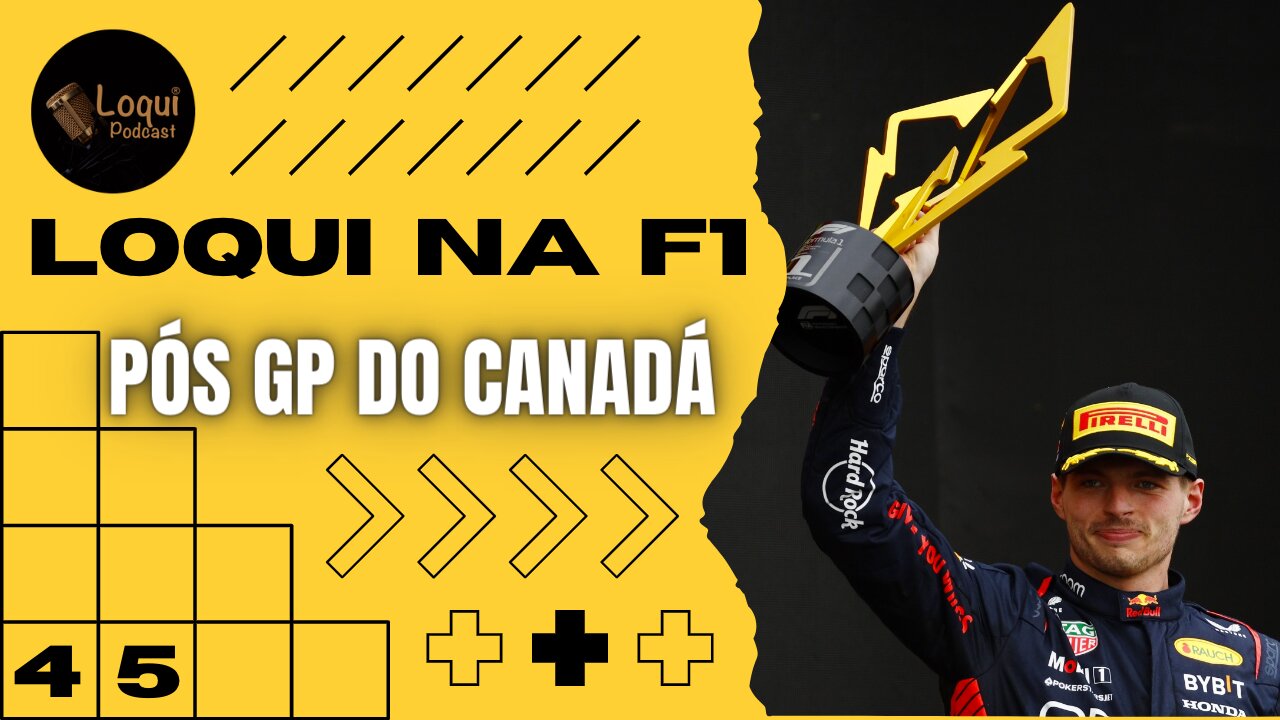 Pós GP do CANADÁ - F1 2023 🏆 Etapa 8/22 🏁 Loqui na F1 - 8 🎙Loqui Podcast #045