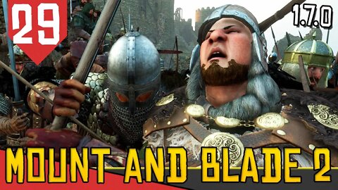 Destruindo o Império nas MURALHAS - Mount & Blade 2 Bannerlord #29 [Gameplay Português PT-BR]