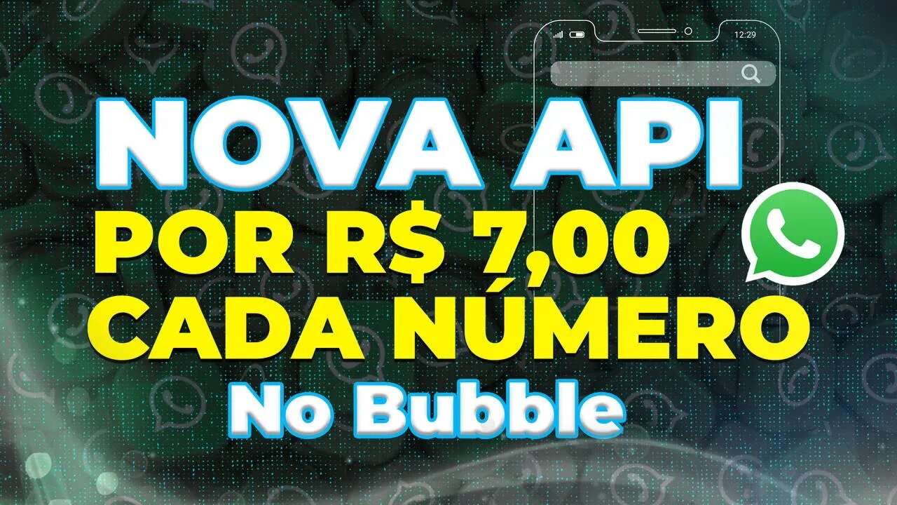 Uazapi - api do whatsapp com device por R$7,00 no bubble