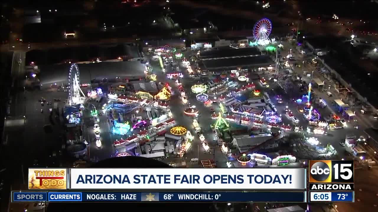 New rides and exhibits at the Arizona State Fair