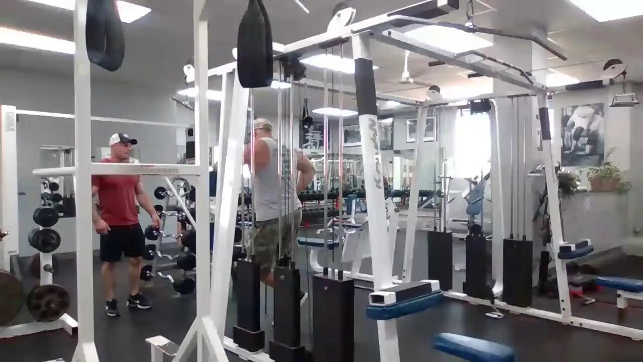 Squats and Military Press Wednesday