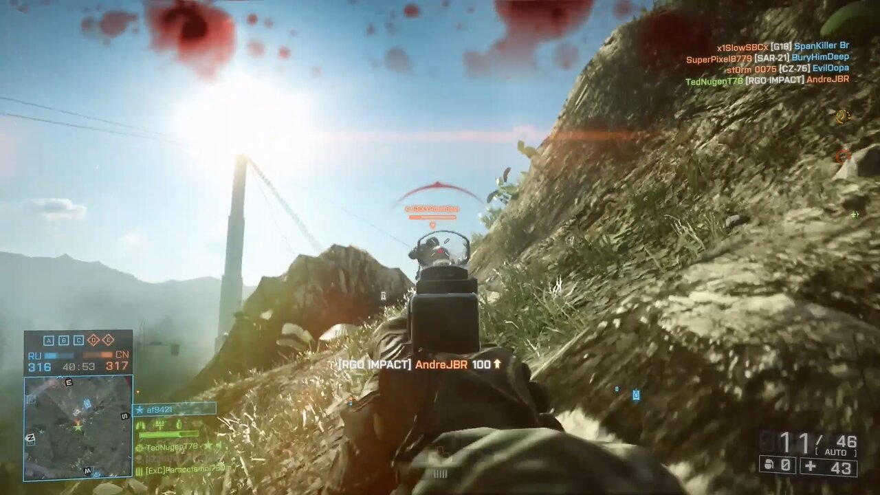 Battlefield 4-Three In A Row With Different Weapons