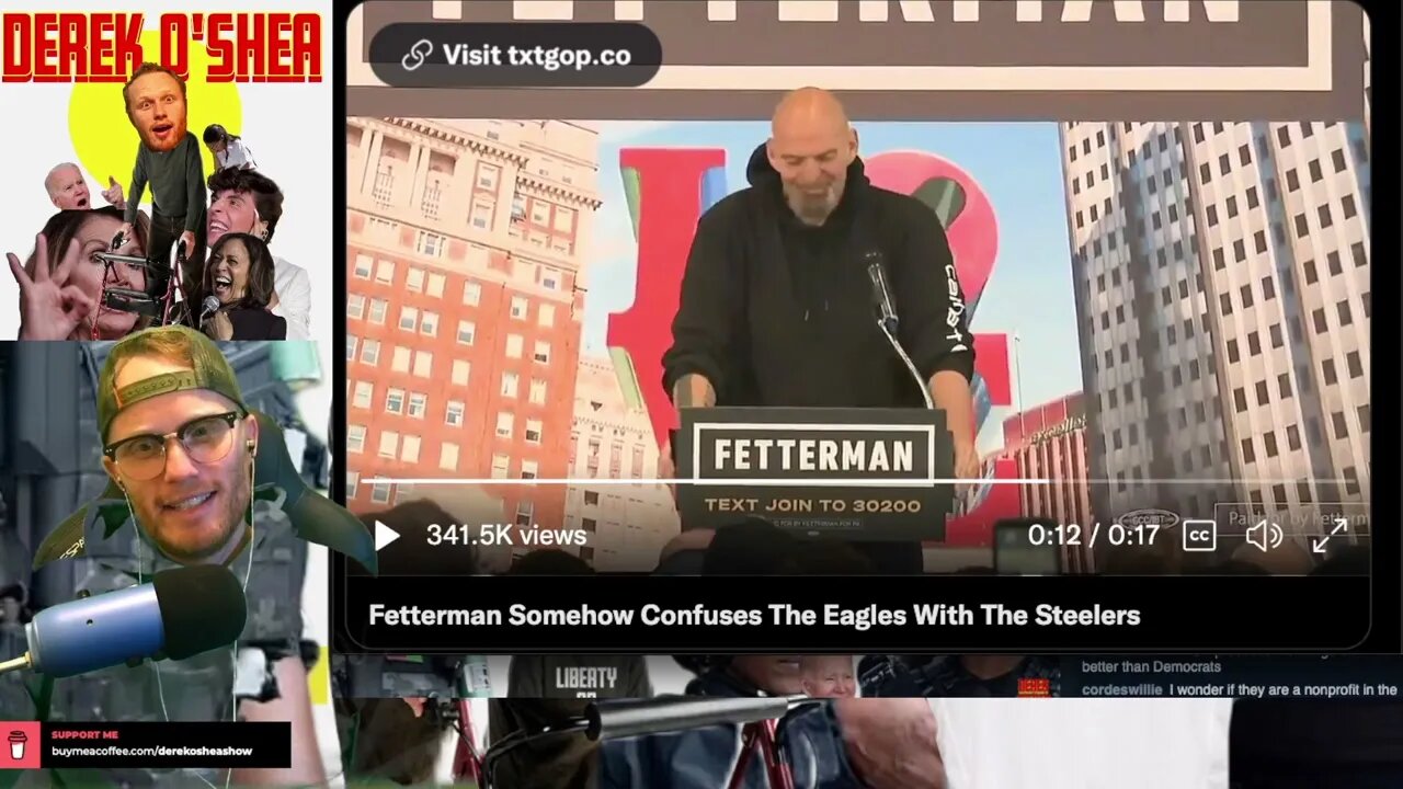 Fetterman is NOT OKAY