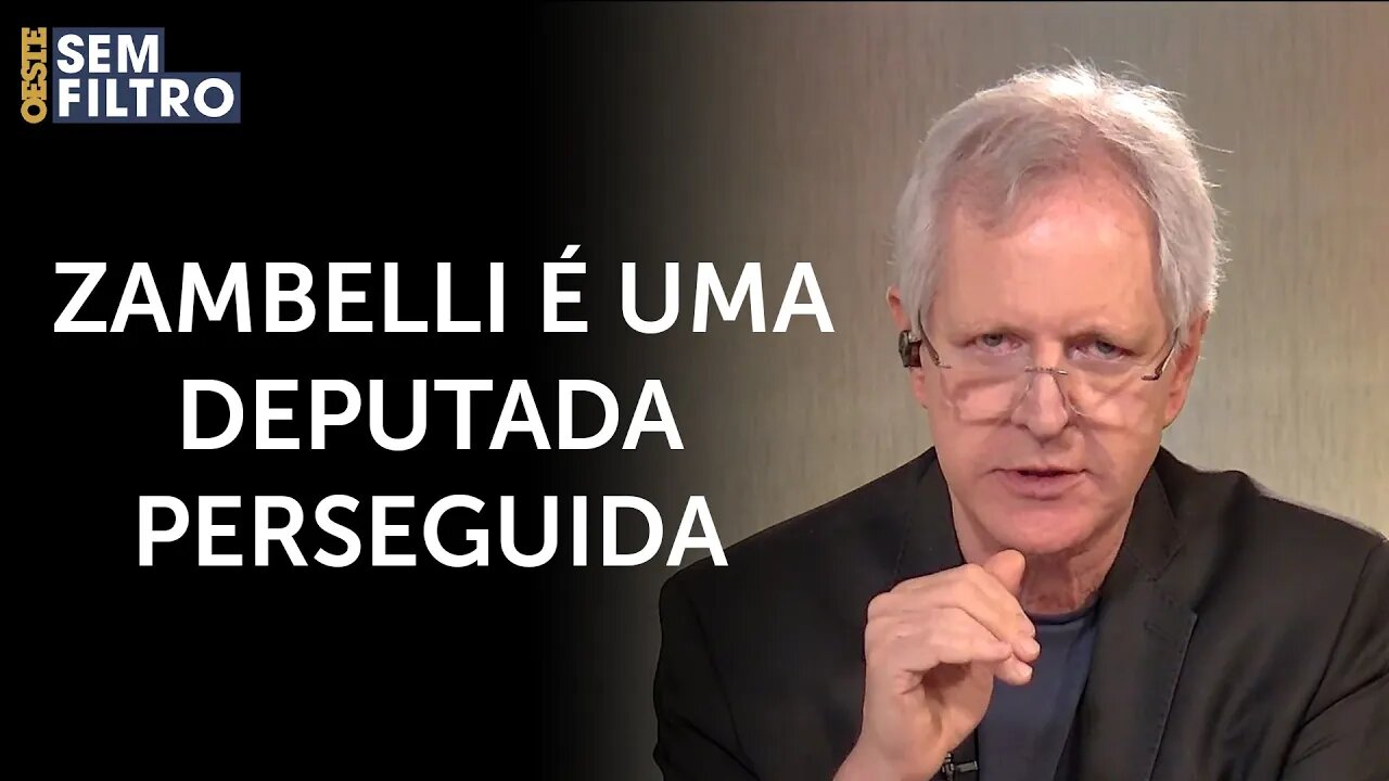 Augusto Nunes: 'Resolvido o problema da violência no Brasil: desarmaram a Carla Zambelli' | #osf