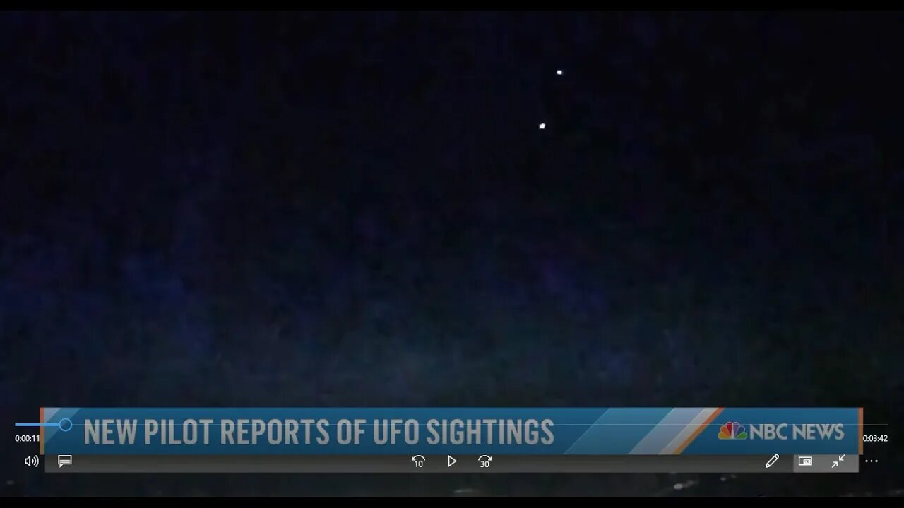 A pilot shares videos of strange UFO Chariot sightings in skies over the US.