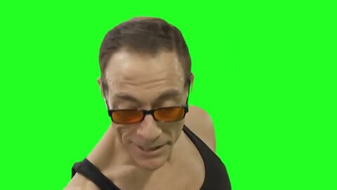 Green Screen Van Damme Bon Voyage