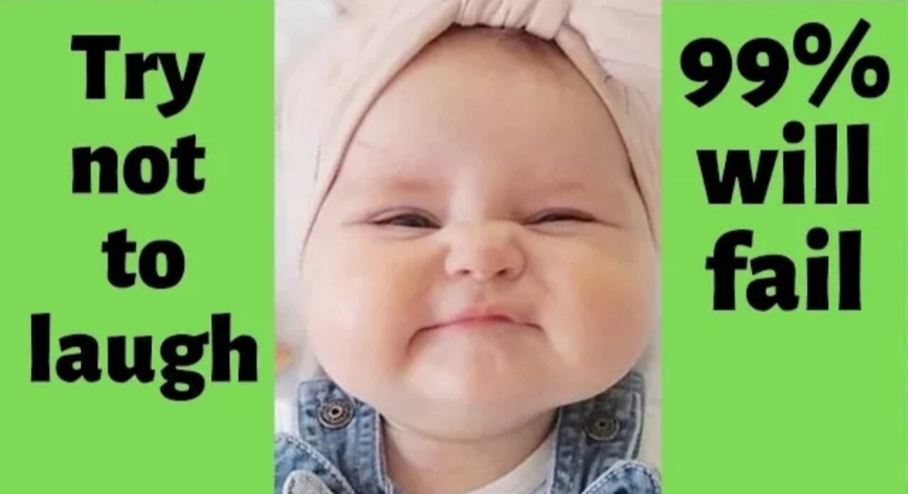 Try not to laugh impossible challenge hardest version ever - Funny baby vines compilation