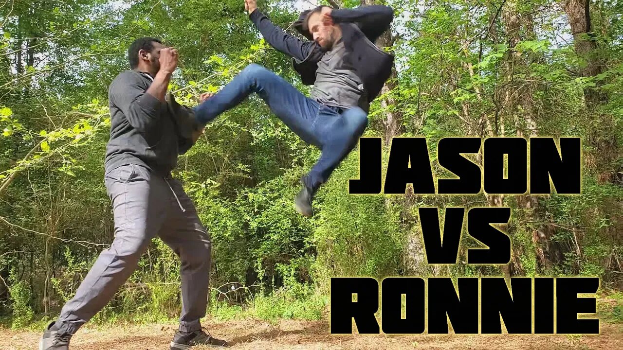 Ronnie Shalvis VS Jason Hanna Fight In the Woods