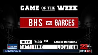 Game of the Week choices for week 8