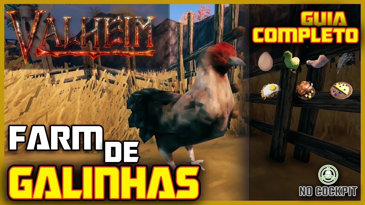 VALHEIM | COMO CRIAR GALINHAS