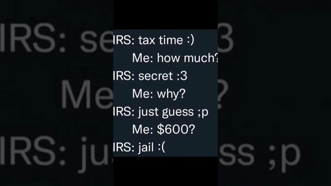 TAX MEME