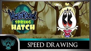 Speed Drawing: MobéBuds Spring Hatch - Hoppabelle | A.T. Andrei Thomas 2022