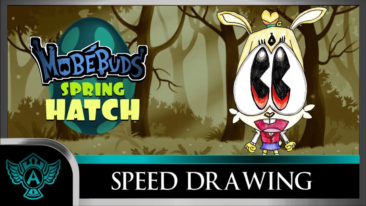 Speed Drawing: MobéBuds Spring Hatch - Hoppabelle | A.T. Andrei Thomas 2022