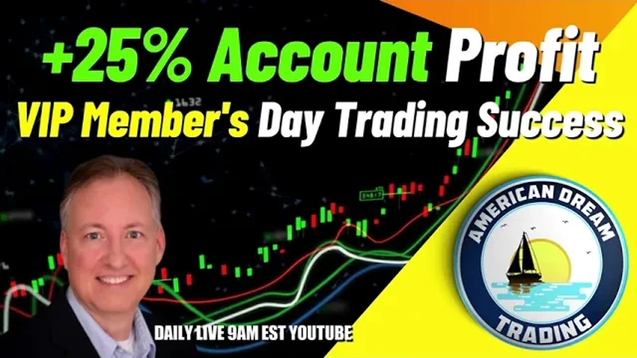 Mastering Success - VIP Member's +25% Account Profit In Day Trading