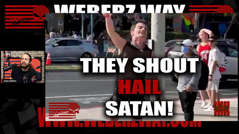 THEY SHOUT HAIL SATAN!