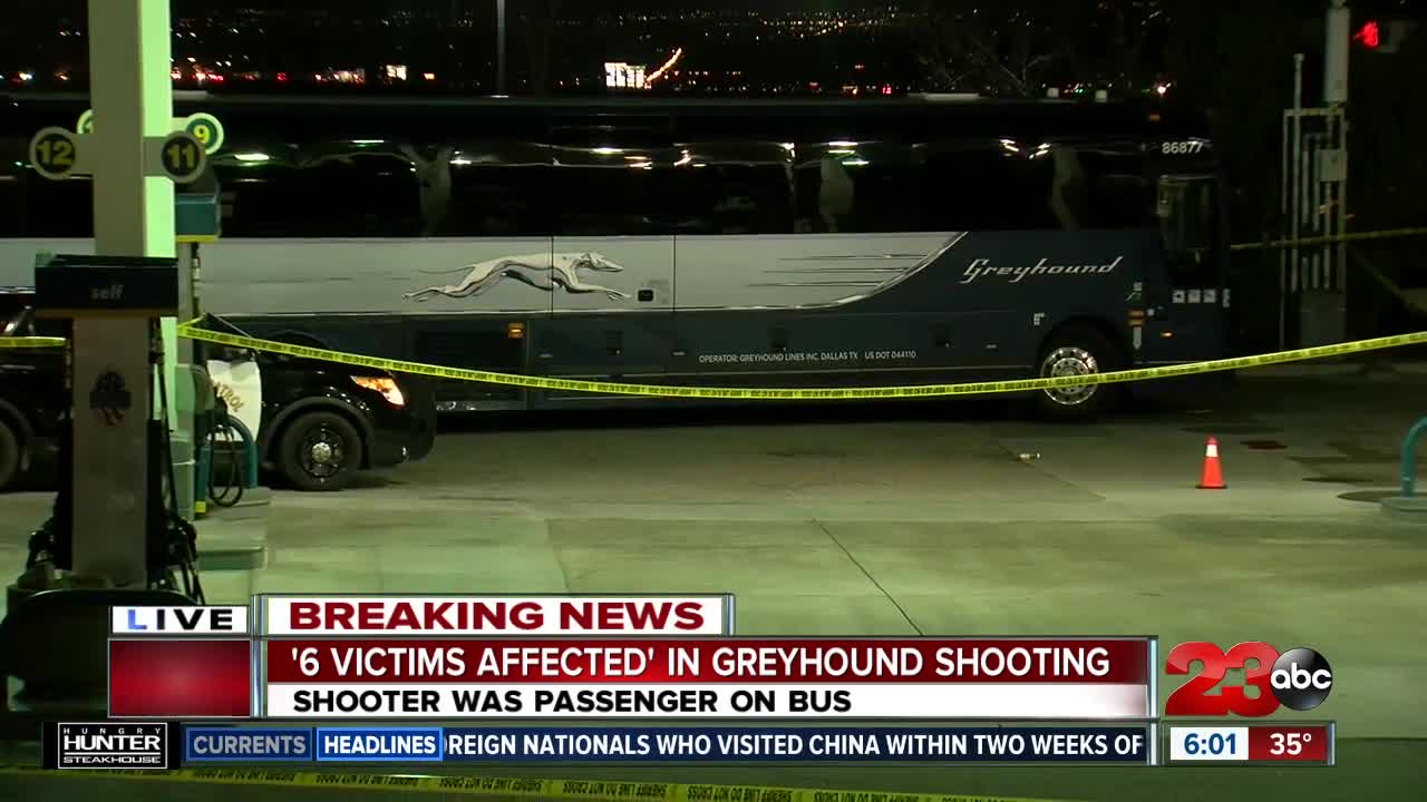 6 victims in 'Greyhound shooting'