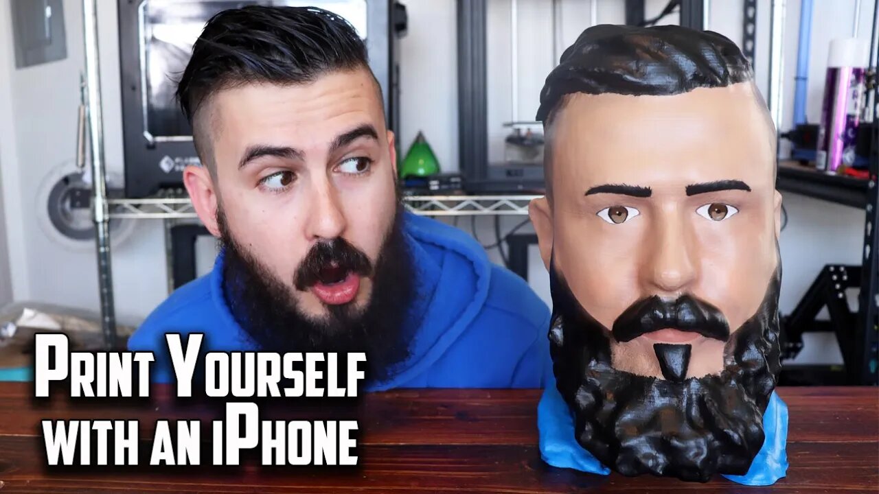 Scan and 3D Print Yourself with an iPhone