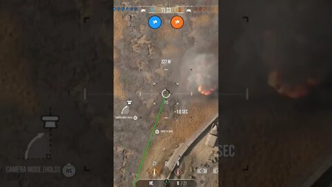 World of Tanks: Didn't think I would hit, but I did!