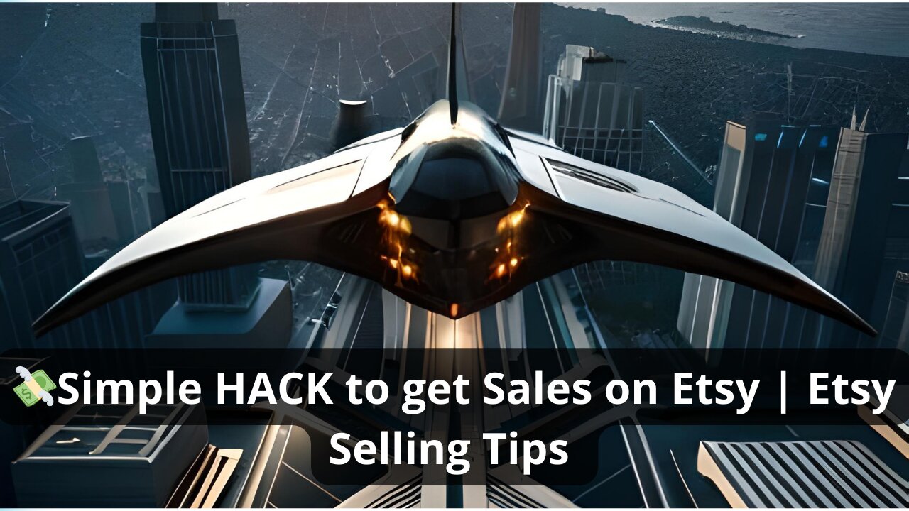 💸Simple HACK to get Sales on Etsy | Etsy Selling Tips #etsy #getsalesonetsy #etsytips