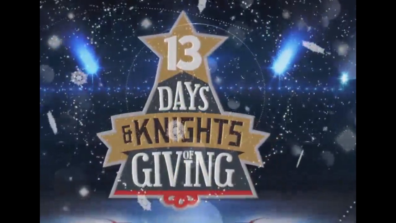 '13 Days and Knights of Giving' special