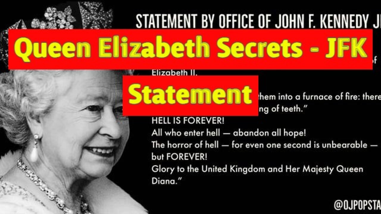 ShariRaye Intel Updates: Queen Elizabeth Secrets - JFK Statement!!