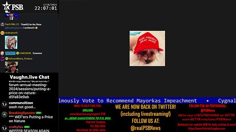 2024-01-18 22:00 EST - The MAGA Mullet Show: with MagaSwaga