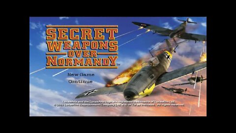 Secret Weapons Over Normandy Intro (PS2 Version)