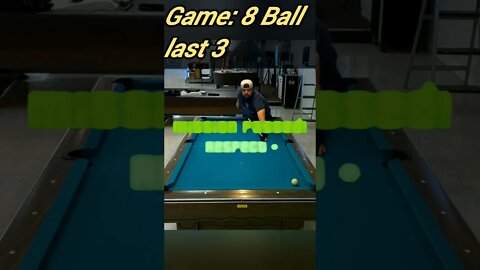 last 3 #8ballpool #shorts