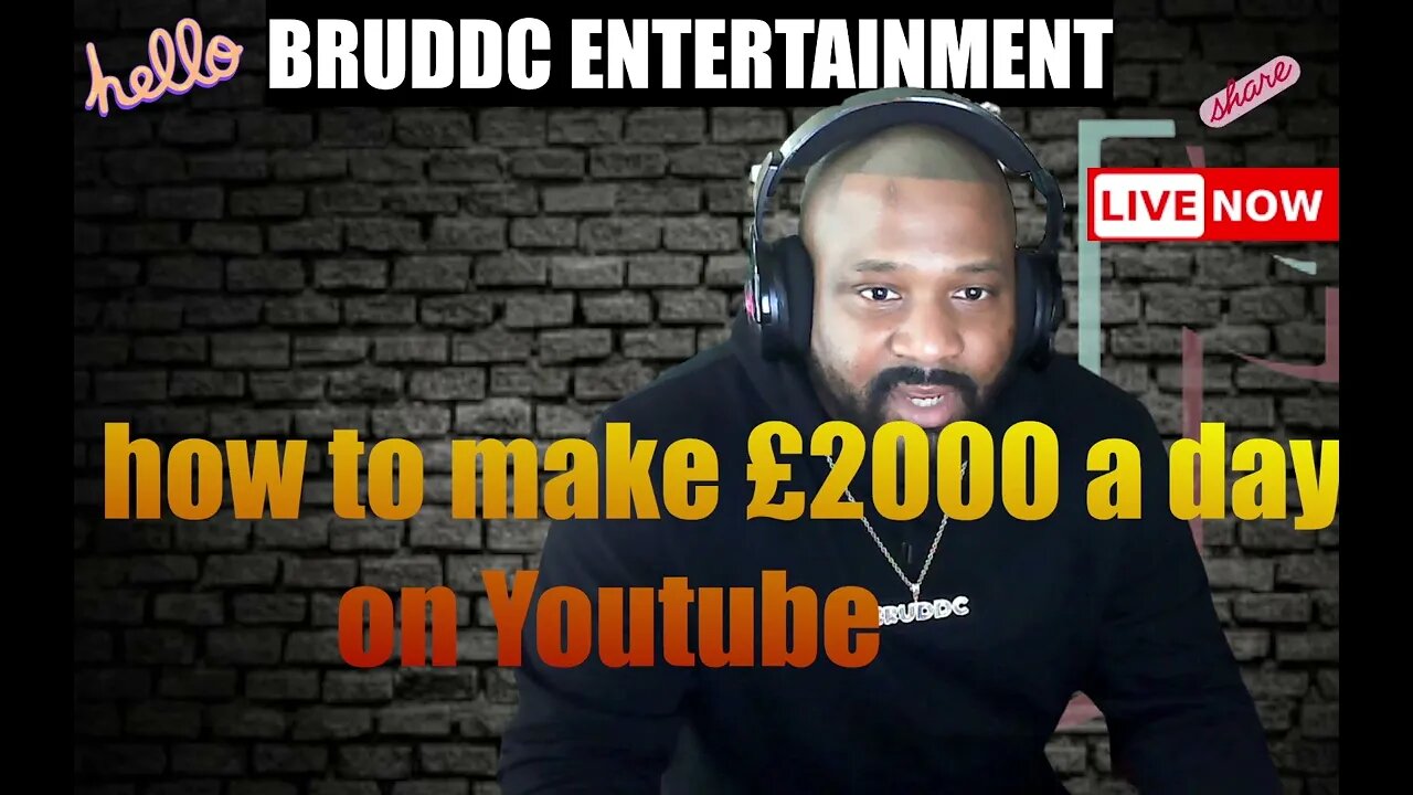 HOW TO MAKE £2000 A DAY ON YOUTUBE